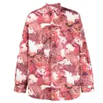 KENZO Shirts Men's Red Pointed Collar Moderate Other