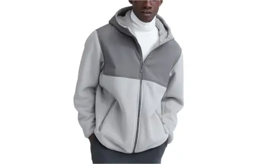 UNIQLO Sweatshirt Unisex Light Gray