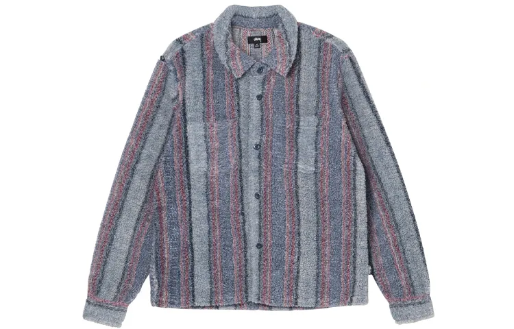 Stussy Stripe Sherpa Shirt