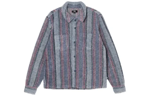 Stussy Stripe Sherpa Shirt