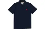 Timberland Polo Shirts Men's Dark Royal Blue Polo Collar Moderate Straight Fit