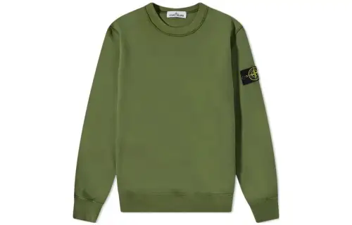 STONE ISLAND Collared Button Up Coat