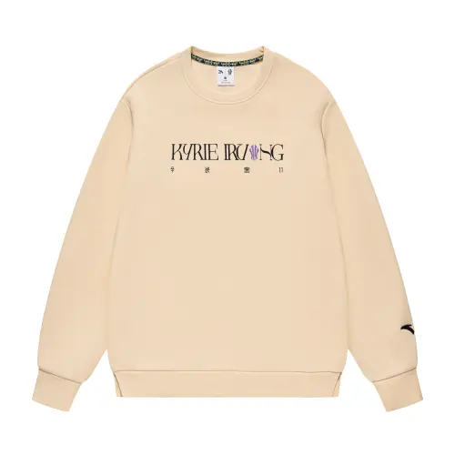 Anta Sweatshirt Unisex Moon White