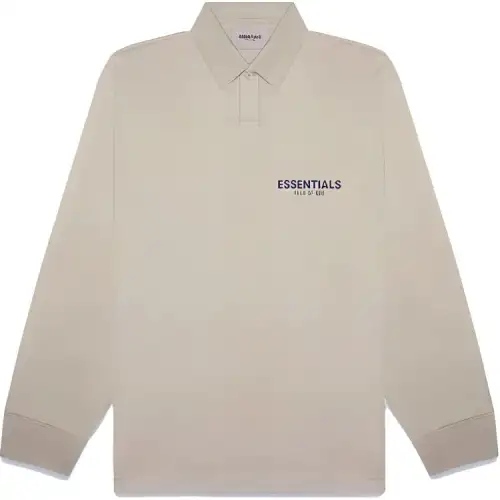 Fear Of God Essentials Long Sleeve Boxy Polo