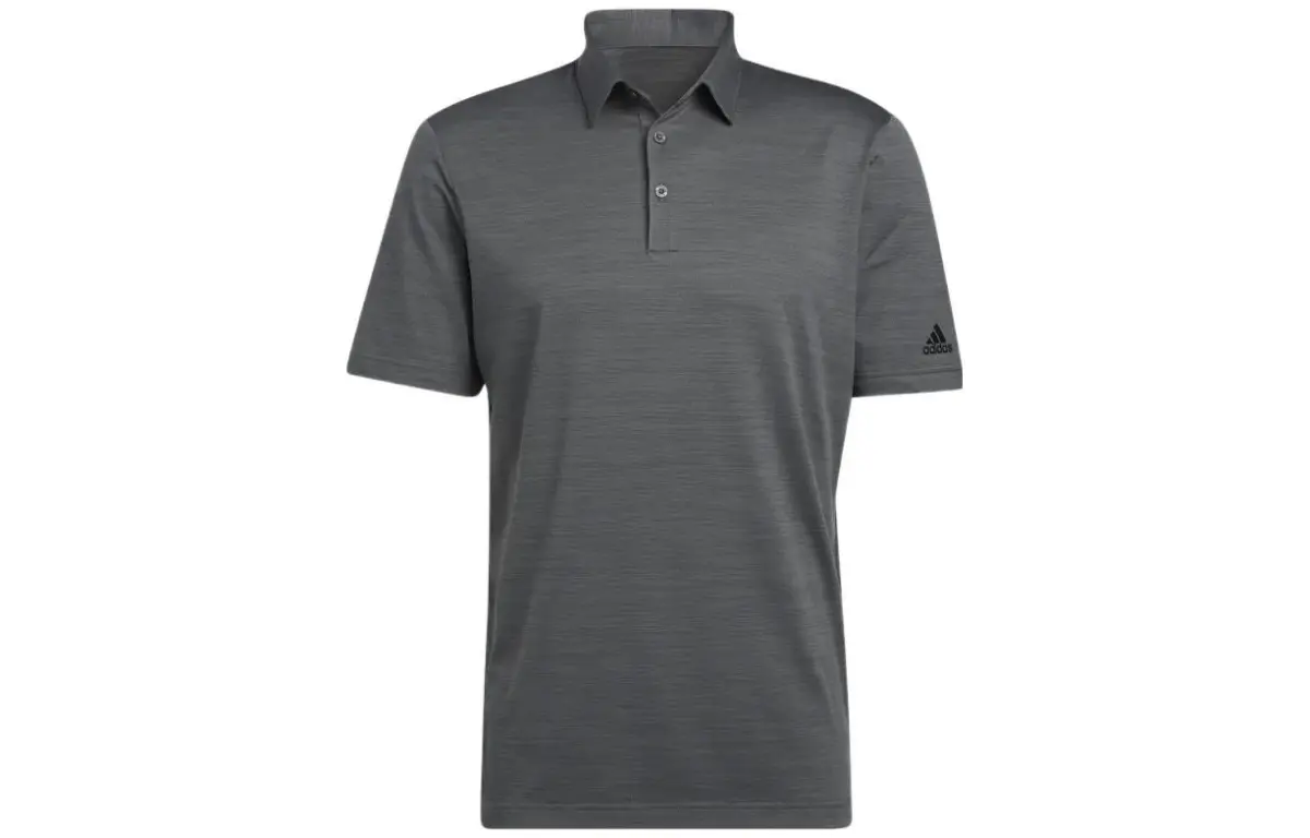 Adidas Polo Shirt Men's Dark Gray
