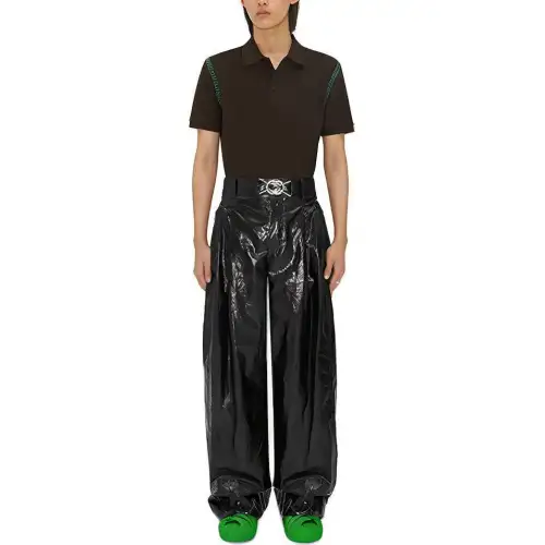 Bottega Veneta FW21 Polo Shirt Men's Black
