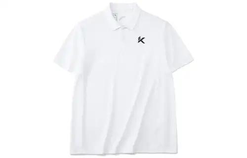Anta Basketball Collection KT Collection Polo Shirt Men's White