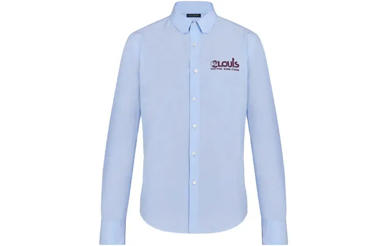LOUIS VUITTON FW21 Shirt Men's Blue