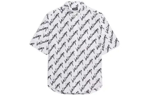 Balenciaga SS22 Shirt Regular Fit Men's White