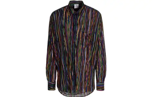 Vetements Shirts Men's Multicolor Lapel Other