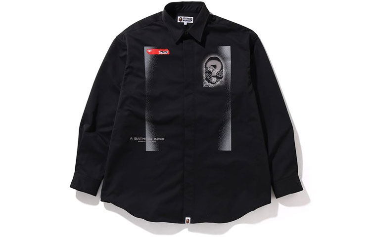 Bape Multi Graphic Loose Fit Shirt