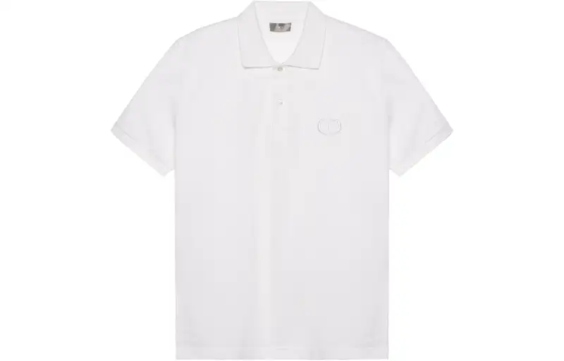 DIOR Dior Quarterly New Products Polo Shirt Men's White