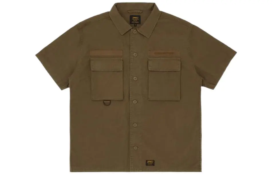 Carhartt WIP Shirts Men's Green Moderate