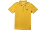 Timberland Polo Shirts Men's Yellow Polo Collar Moderate Straight Fit