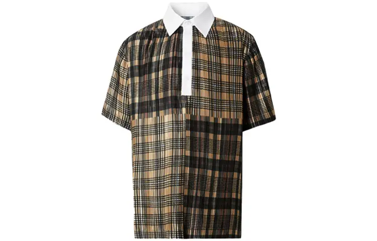 Burberry Polo Shirt Unisex Multicolor