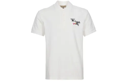 Burberry Polo Shirt Men's White