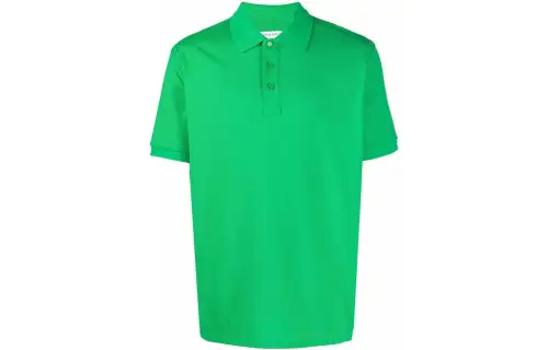 Bottega Veneta Stitch Detail Short-Sleeved Polo Shirt