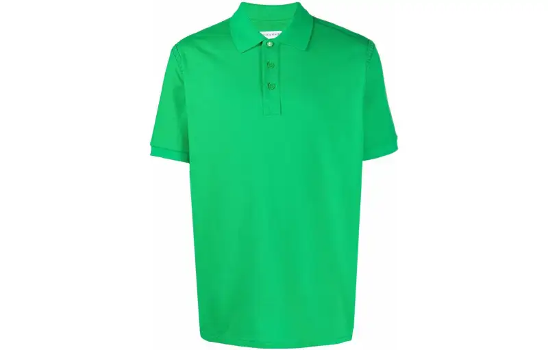 Bottega Veneta Stitch Detail Short-Sleeved Polo Shirt