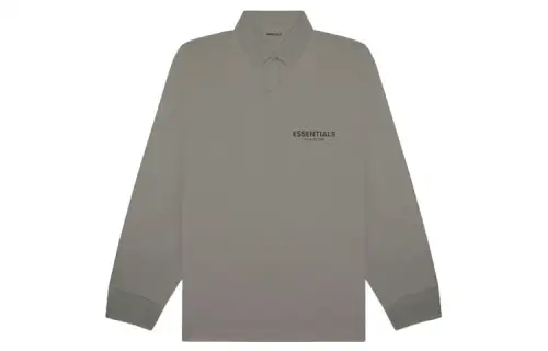 Fear Of God Essentials Long Sleeve Boxy Polo