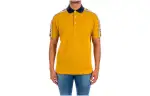 GUCCI Polo Shirts Men's Orange Polo Collar Moderate Straight Fit