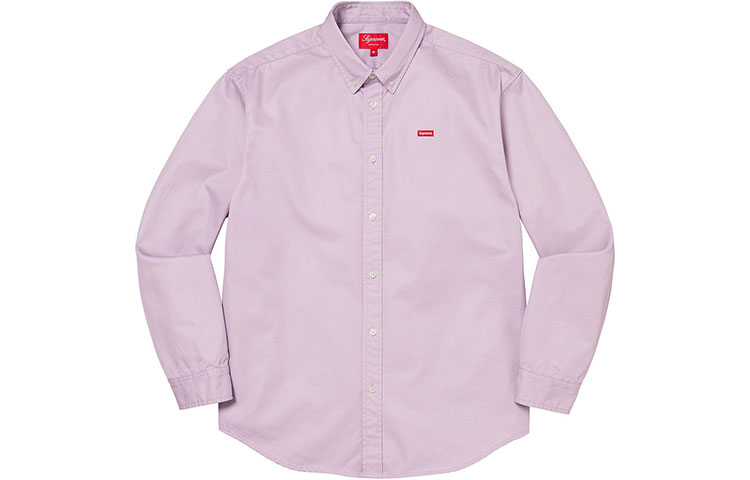 Рубашка Supreme SS22 Week 8 Small Box Shirt (розовая)