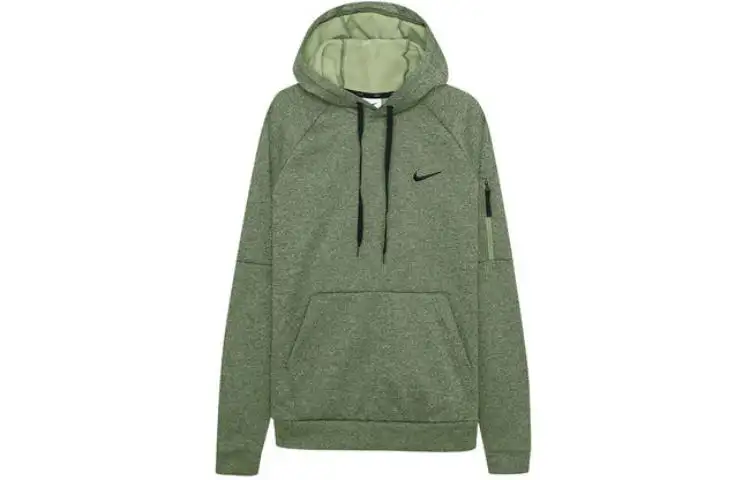 Nike Sweatshirts Men's Green Hooded Moderate Other