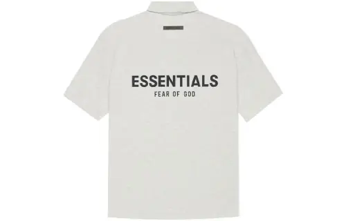Fear Of God Essentials SS21 Polo Shirt Unisex Oat