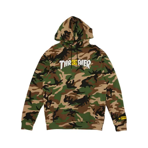 DC Shoes x Thrasher Sweatshirt Unisex Camouflage