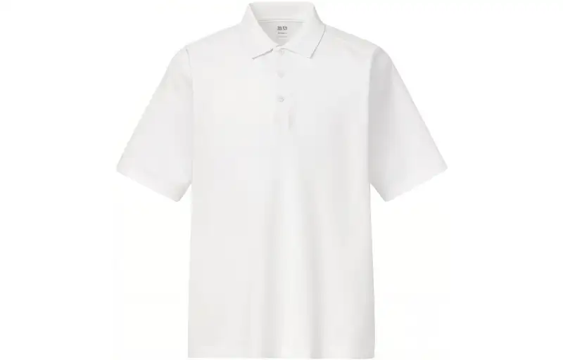 UNIQLO X Jil Sander Relaxed Fit Short Sleeve Polo Shirt