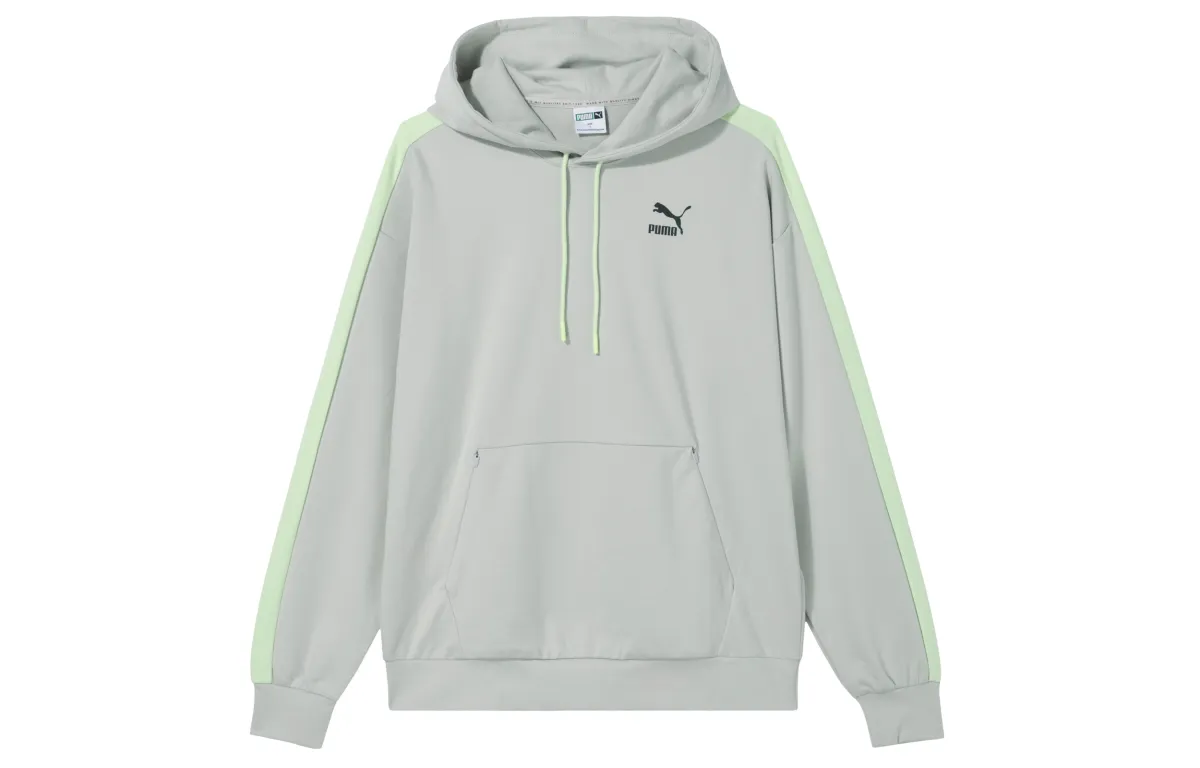 PUMA Sweatshirts Unisex Gray Hooded Moderate Other