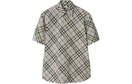 Burberry Nova Check-jacquard shirt