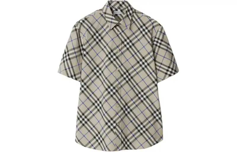 Burberry Nova Check-jacquard shirt