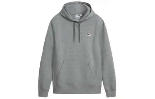 PUMA Suede Logo Hoodie Sweatshirt Men's Gray
