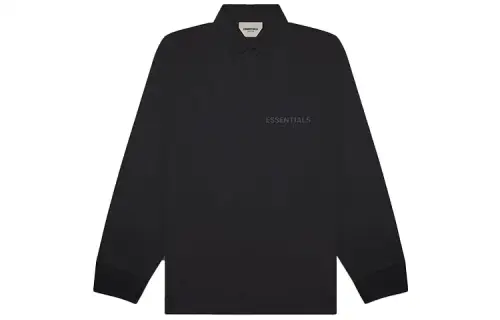 Fear Of God Essentials FW20 Polo Shirt Unisex Black