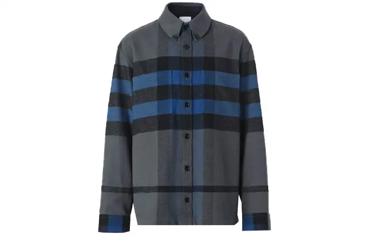 Burberry Vintage Check Flannel Button Down Shirt