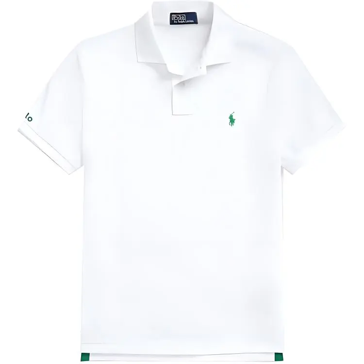 Polo Ralph Lauren SS20 Polo Shirt Custom Slim Fit Men's White