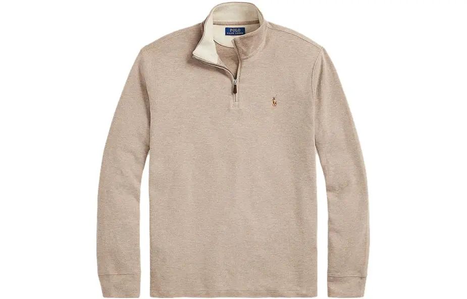 Polo Ralph Lauren FW23 Sweatshirt Straight Fit Men's Brown