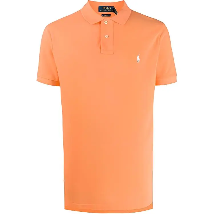 Polo Ralph Lauren Polo Shirt Slim Fit Men's Orange