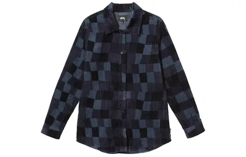 Stussy Shirts Men's Blue Moderate
