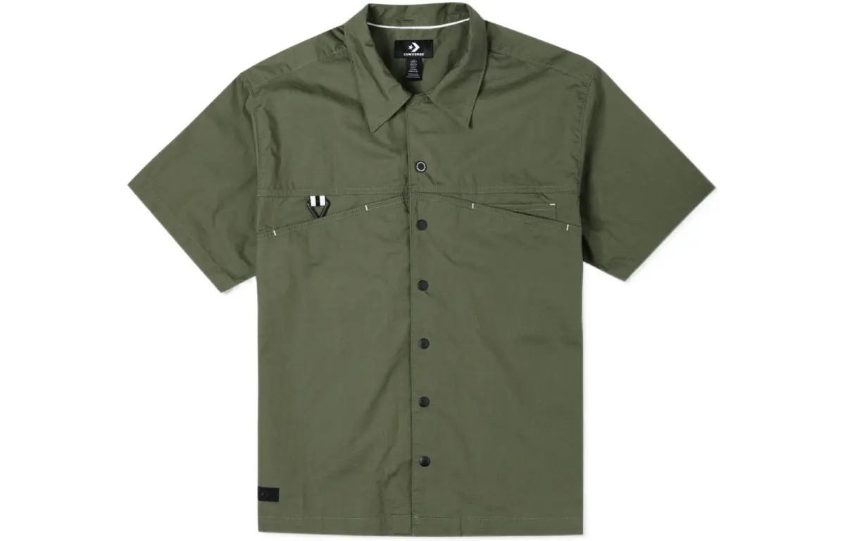 Converse Shirt Unisex Army Green