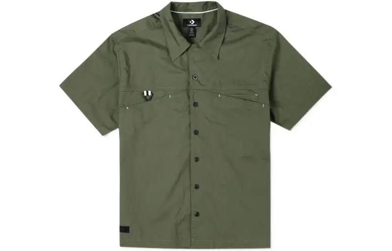 Converse Shirt Unisex Army Green