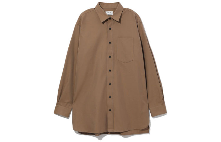 Мужская рубашка Acne Studios (верблюжья)
