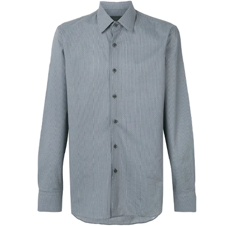 PRADA Poplin 'Microfantasia' Shirt