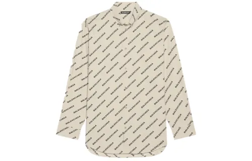 Balenciaga Pre Owned 2010s Logo Button down Shirt