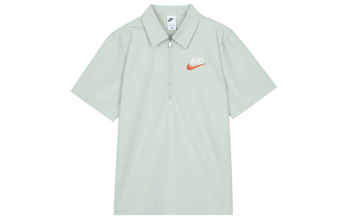 Nike Polo Shirt Men's Aqua Blue