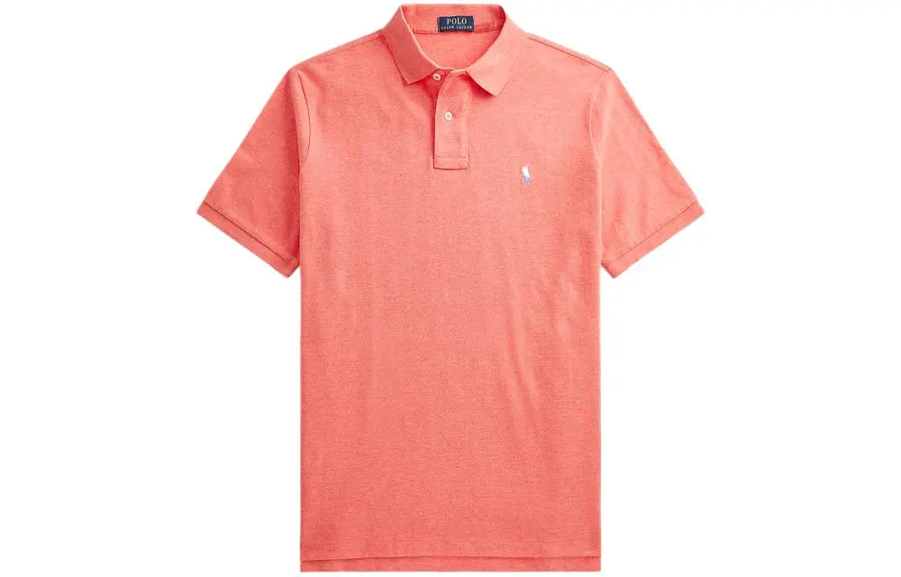 Polo Ralph Lauren SS22 Polo Shirt Custom Slim Fit Men's Red