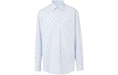 Burberry Monogram Shirt With Tie