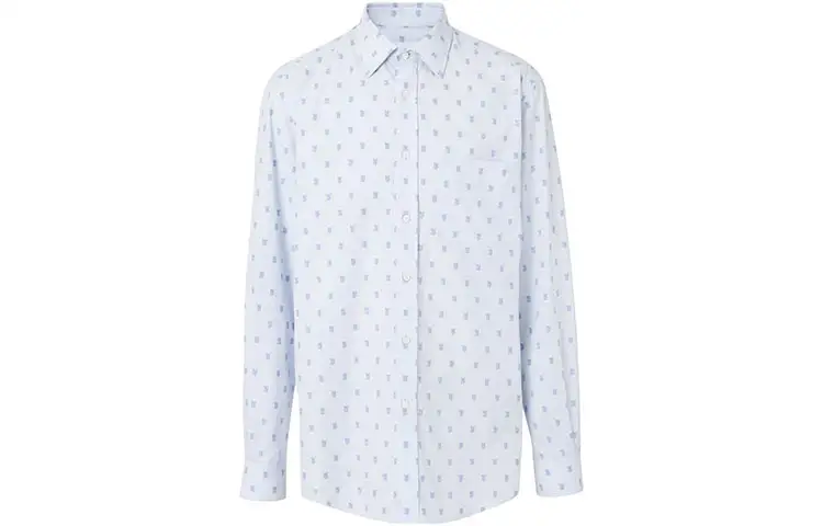 Burberry Monogram Shirt With Tie