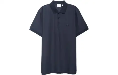 Burberry Logo Embroidered Polo