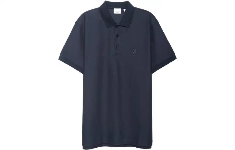 Burberry Logo Embroidered Polo